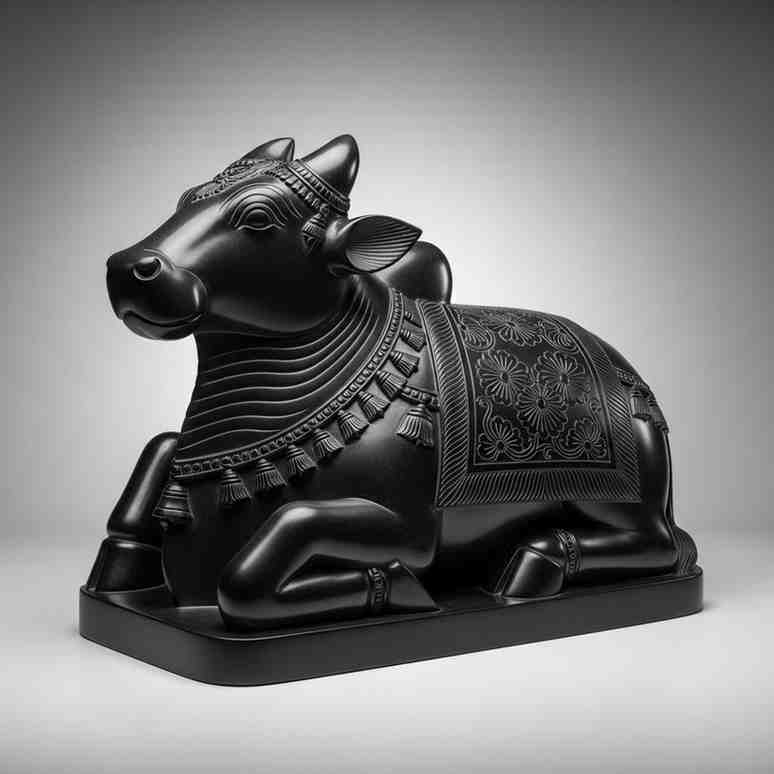 Nandi Stone Statue